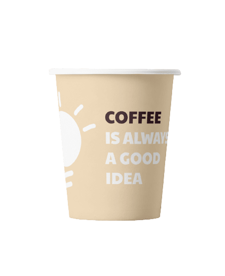 BICCHIERI PER CAFFĂ IN CARTA 120ml